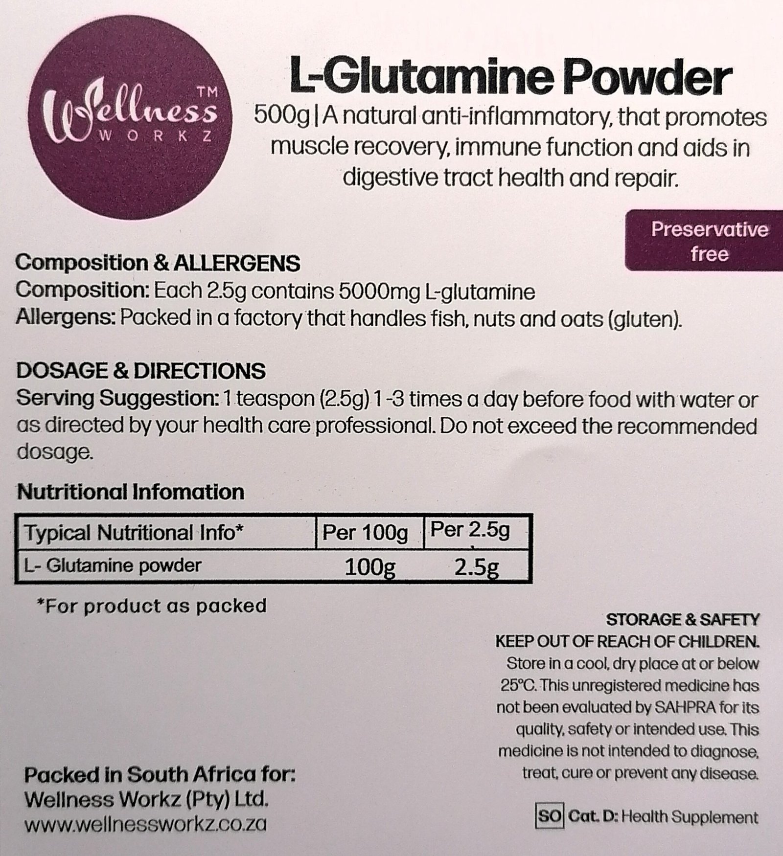 L-Glutamine - Image 2