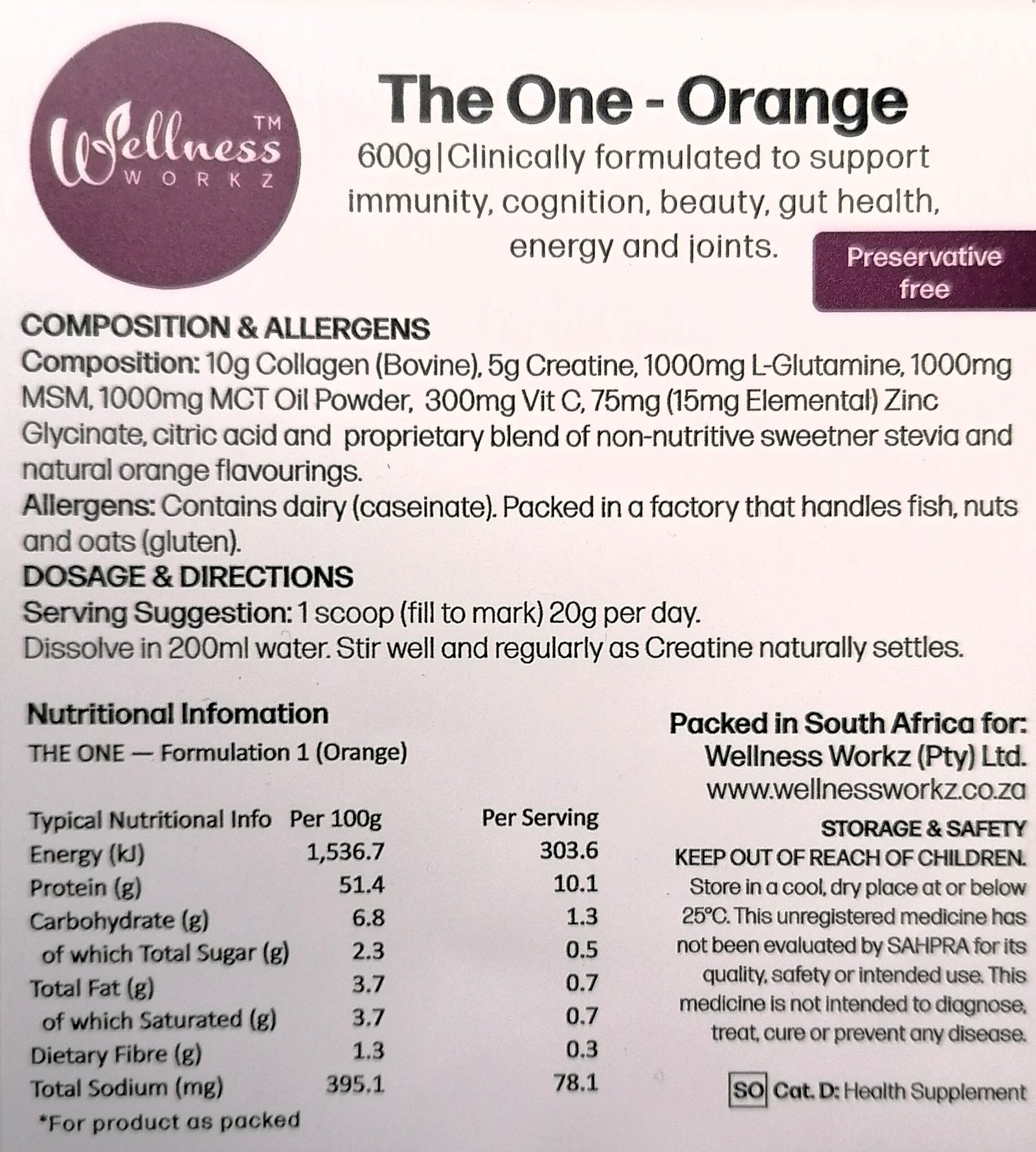 The One - total health support in one scoop - Image 3